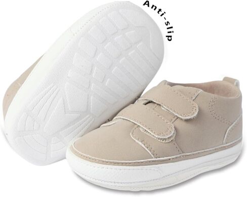 Baby Shoes Boys Girls First Walking Shoes Infant Non-Slip PU Leather Sneakers Toddler Crib Shoes Newborn Loafers Flats in Kuwait