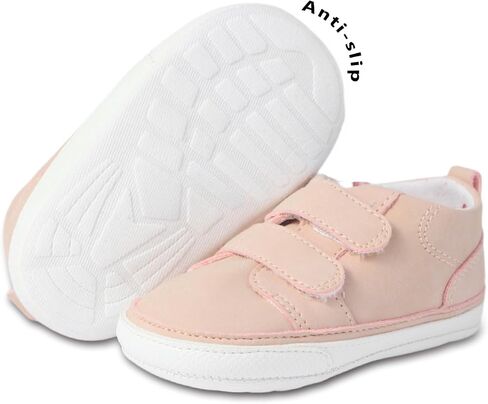 Baby Shoes Boys Girls First Walking Shoes Infant Non-Slip PU Leather Sneakers Toddler Crib Shoes Newborn Loafers Flats in Saudi Arabia