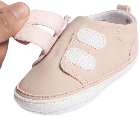 Baby Shoes Boys Girls First Walking Shoes Infant Non-Slip PU Leather Sneakers Toddler Crib Shoes Newborn Loafers Flats in Saudi Arabia