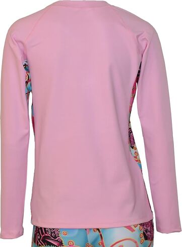Private Island Women UPF 50+ Rash Guard Top Long Sleeve Swimsuit T- Shirt Workout (RGT) in Kuwait