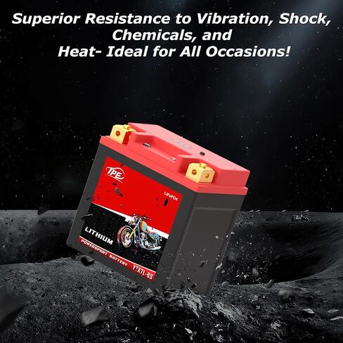TPE Lithium Motorcycle Battery DLFP9A BS 12V 4Ah 400CCA LiFePO4 with Smart BMS - Lightweight High-Cranking Power for Motorcycles ATVs in Saudi Arabia