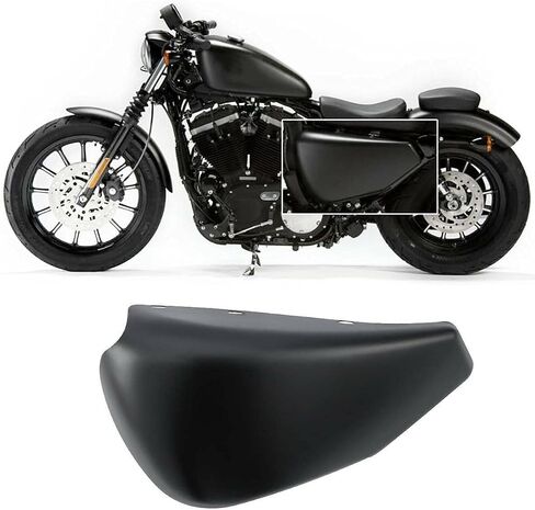 TCT-MT ABS تغطية جانبية تركت لبطارية من أجل Harley Sportster 883 1200 XL883 2004-2013 Iron XL883N FORTY in Saudi Arabia