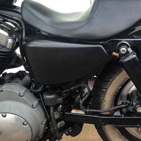 TCT-MT ABS تغطية جانبية تركت لبطارية من أجل Harley Sportster 883 1200 XL883 2004-2013 Iron XL883N FORTY in Saudi Arabia