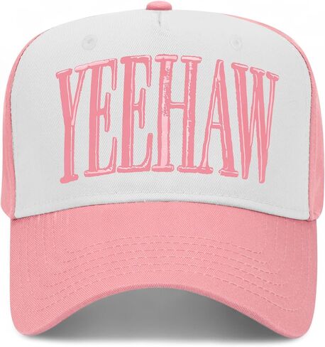 Yeehaw Vintage Trucker Hat | Premium Snapback Baseball Hat for Men & Women in Saudi Arabia