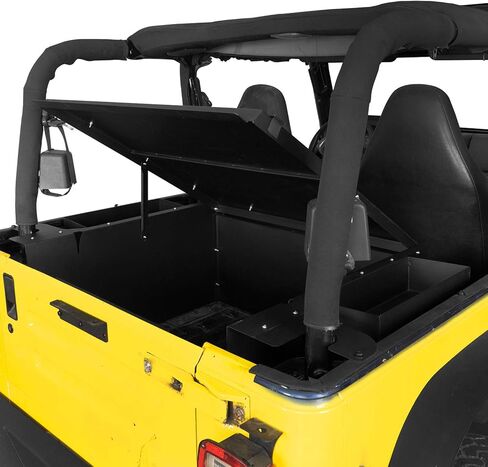 Hooke Road TJ Security Deck Enclosure Steel Cargo Cover Compatible with Jeep Wrangler TJ Hardtops 1997 1998 1999 2000 2001 2002 2003 2004 2005 2006 in Saudi Arabia