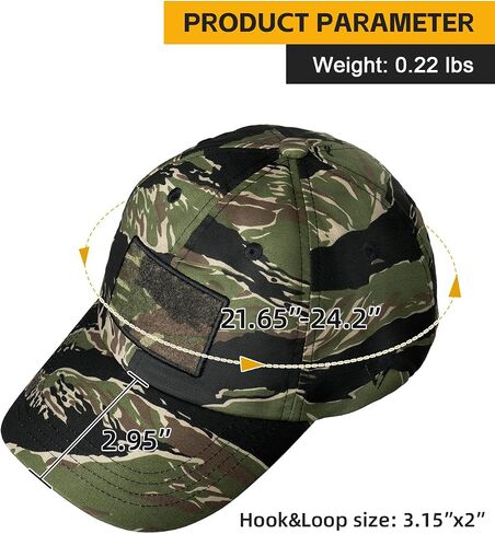 IDOGEAR SPORTS Tactical Baseball Cap Military Hat for Men Trucker Fitted Cap for Outdoor Golf Running Fishing Hiking Hunting in Saudi Arabia