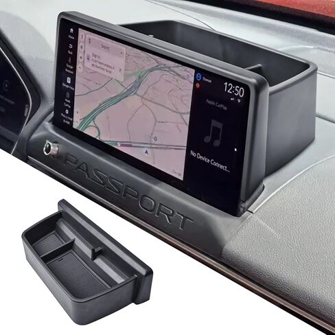 Dashboard Storage Organizer Tray Compatible with 2026 Honda Passport Accessories, Dash Board Center Console Tray For Passport Behind Screen Armrest Organizer Container Box in Saudi Arabia
