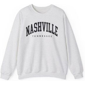 Nashville Tennessee Adult Unisex Crewneck Sweatshirt in Saudi Arabia