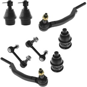 Outer Tie Rod Upper Lower Ball Joint Sway Bar Left Kit 8 Piece Sealed for 9-7x for Bravada for Ascender for Jimmy for Envoy XL for Envoy for Trailblazer EXT for Trailblazer for Rainier in Kuwait