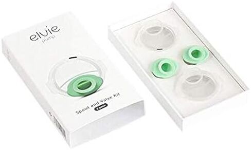 Elvie Breast Pump - Double, Wearable Breast Pump with App - The Smallest, Quietest Electric Breast Pump - Portable Breast Pumps Hands Free & Discreet - Automated with Four Personalized Settings in Saudi Arabia