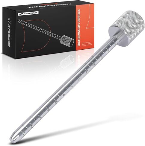 A-Premium 6F24/948TE Transmission Dipstick Compatible with Jeep, Dodge & Fiat Models - Cherokee, Compass, Patriot, Renegade, Dart, 500X, Replaces 10323A,10323B (Silver) in Saudi Arabia
