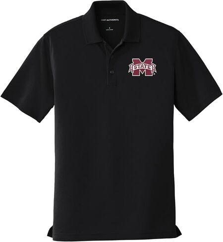 Sorority Letters Shop Mississippi State University Men's Short Sleeve Embroidered Performance Polo in Saudi Arabia