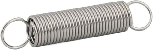 Medingbao-Extension Springs Wire 1mm 1*10*L Extension Spring 1x10x25/35/35/45/45/50 to 150mm Stain Felet Stensive Spring with Hooks ، 2pcs/Lot ، قدرة تمتد جيدة (40 مم) in Kuwait