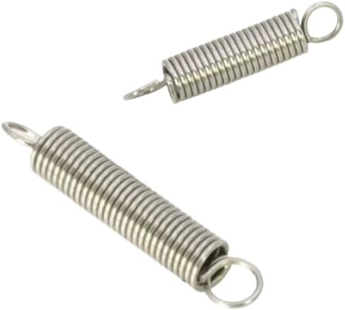 Mdingbao-Extension Springs 0.5mm Stainless Steel Extension Spring Outer Diameter 3/4/5/6mm, Length 10-50mm, V, Good Stretching Ability(45mm,0.5x6mm) in Saudi Arabia