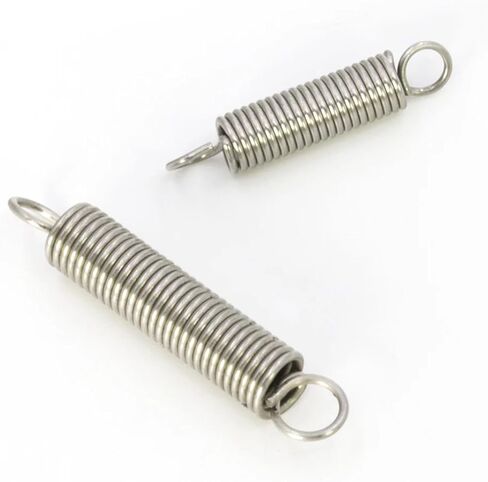 Medingbao-Extension Springs 304 سلك الفولاذ المقاوم للصدأ 1.5 مم زنبرك S-Hook Hook Cylindroid Leadiclic Leginic Leplack Flud ， قدرة تمتد جيدة (طول 300 مم (1pcs) ، DIA Outer 14mm) in Saudi Arabia
