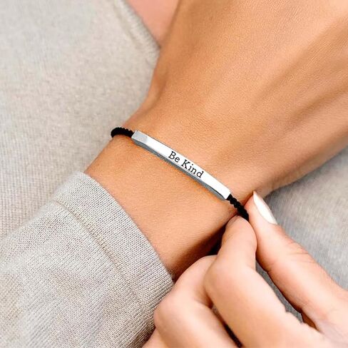 Be Kind of a B Bracelet Be Kind Inspirational Cuff Bracelet for Women Be Kind Friendship Bracelet Jewelry Gifts for Women Gifts for Christmas in Saudi Arabia