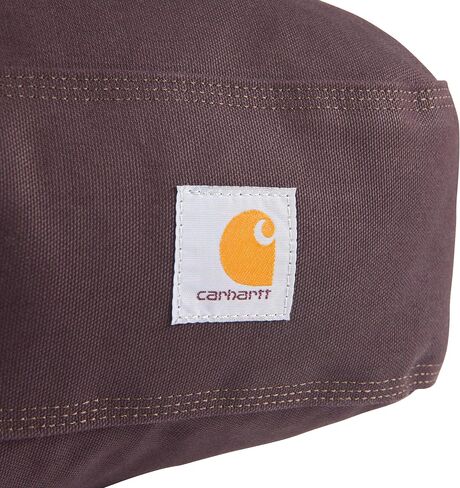 Carhartt Durable Canvas Pet Bed, Water Resistant Firm Duck Dog Bed, Deep Wine (Sherpa Top), Medium in Saudi Arabia