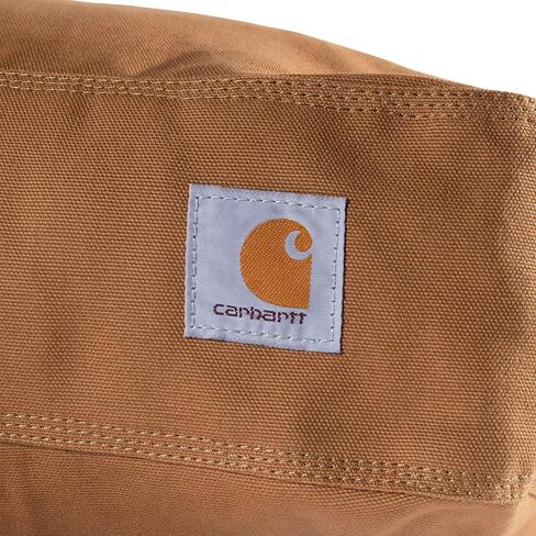 سرير Carhartt Firm Duck للكلاب، سرير مصنوع من القماش المتين للحيوانات الأليفة مع غطاء طارد للماء، لون Carhartt بني مع جزء علوي من الشيربا، كبير in Kuwait