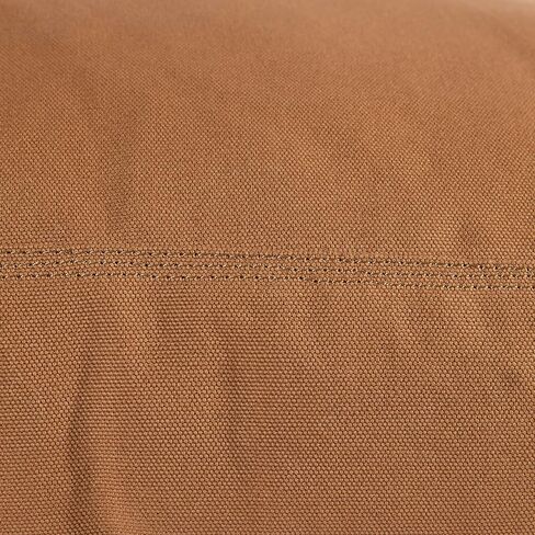 سرير Carhartt Firm Duck للكلاب، سرير مصنوع من القماش المتين للحيوانات الأليفة مع غطاء طارد للماء، لون Carhartt بني مع جزء علوي من الشيربا، كبير in Kuwait