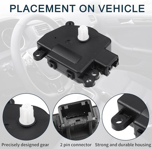 HVAC سخان مزيج Air Air Door Control Actuator for Ford Escape Date No.AR3Z19E616D | Air Door Actuator 2 PCS لـ Lincoln Navigator in Saudi Arabia
