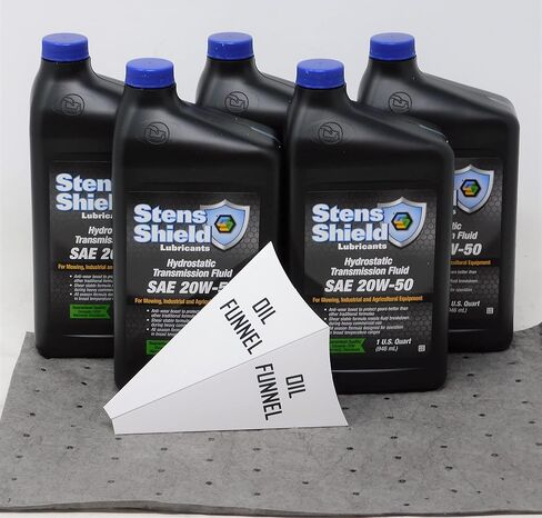Stens Sheild 5-Quarts 770-740 SAE 20W-50 سائل نقل الهيدروستاتيكي in Saudi Arabia