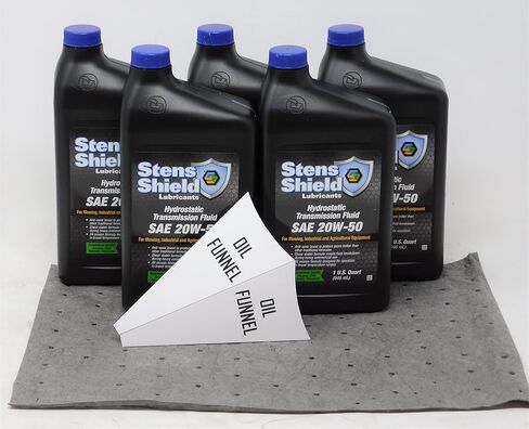 Stens Sheild 5-Quarts 770-740 SAE 20W-50 سائل نقل الهيدروستاتيكي in Saudi Arabia