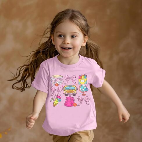 Kindergarten Shirt for Girls Boys First Day of Preschool Shirts Back to School Outfits Little Kid School Tee Top in Kuwait