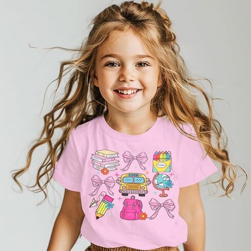 Kindergarten Shirt for Girls Boys First Day of Preschool Shirts Back to School Outfits Little Kid School Tee Top in Kuwait