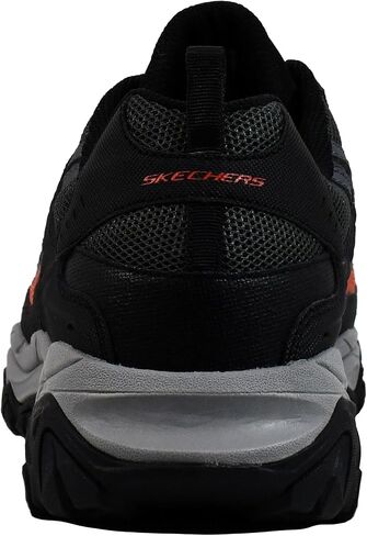 Skechers Men's Afterburn Wonted Shoes, Black/Orange, 11.5 W in Saudi Arabia