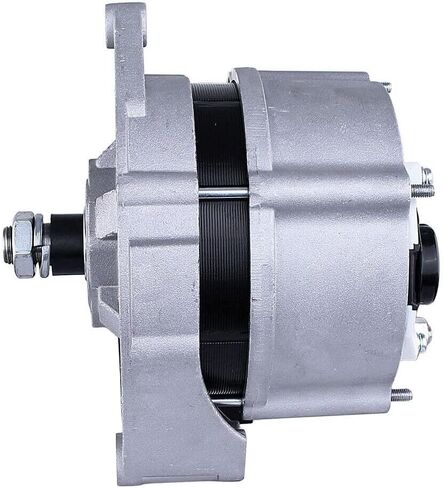 24V Alternator Fits Excavator 270Lc 330Lc 330Lcr 0120488294 45-Amperage M8-1.25-B+ Terminal External-Fan Negative-Polarity Internal-Regulator Bi-Directional-Rotation in Saudi Arabia
