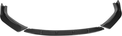 IKON MOTORSPORTS, 3PCS Front Bumper Lip Compatible with 2014-2016 Lexus IS200T IS250 IS350 F Sport, ABS Plastic Carbon Fiber Print IKON Style Front Bumper Lip Body Kit Spoiler 3Pcs in Saudi Arabia
