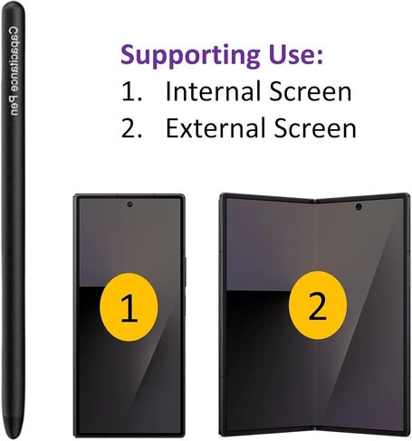 قلم AMZ Fire اللوحي لقلم AMZ Fire Max 11، قلم Fire HD 8، قلم Fire HD 10 Pen اللوحي الذي يعمل باللمس (أسود) in Kuwait