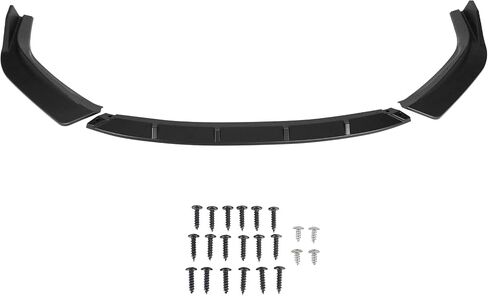 IKON MOTORSPORTS, 3PCS Front Bumper Lip Compatible with 2014-2016 Lexus IS200T IS250 IS350 F Sport, ABS Plastic Carbon Fiber Print IKON Style Front Bumper Lip Body Kit Spoiler 3Pcs in Saudi Arabia