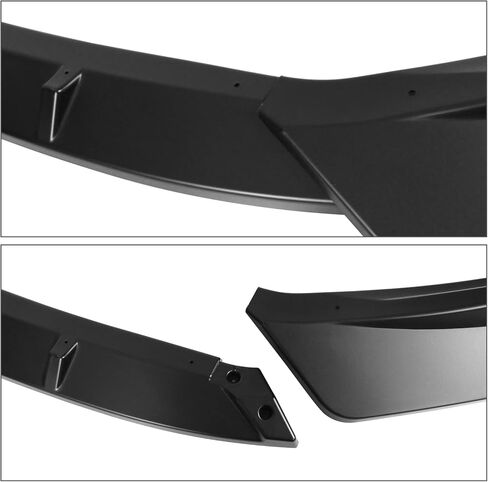 IKON MOTORSPORTS, 3PCS Front Bumper Lip Compatible with 2014-2016 Lexus IS200T IS250 IS350 F Sport, ABS Plastic Carbon Fiber Print IKON Style Front Bumper Lip Body Kit Spoiler 3Pcs in Saudi Arabia