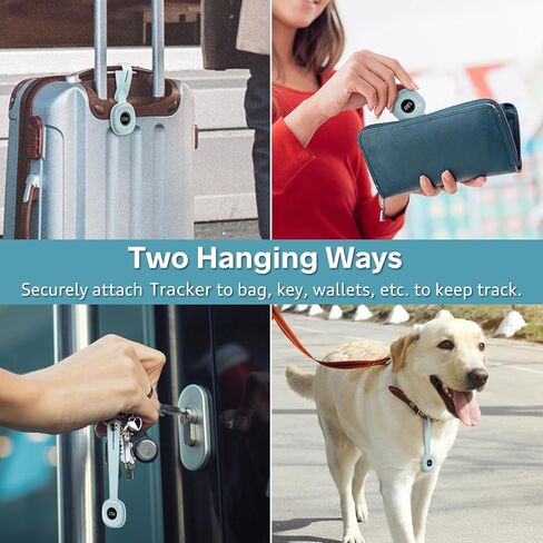 Fintie Soft Silicone Case for Tile Mate (2022), Lightweight Flexible Protective Skin Cover, Anti-Lost Scratch Resistant Holder Accessory for Tile Mate (2022) Finder Tracker - Glow Blue in Saudi Arabia
