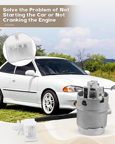 81920-1EA00 اسطوانة قفل الإشعال مع 2 ملاءمة مفتاح للكنة Hyundai 1.6L 2006-2011 التثبيت السهل التبديل الإشعال الإشعال in Kuwait