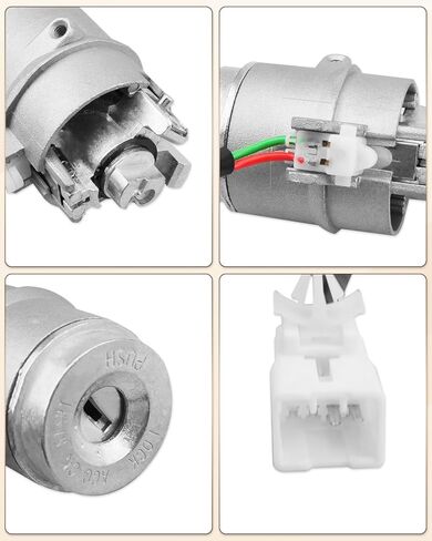 81920-1EA00 اسطوانة قفل الإشعال مع 2 ملاءمة مفتاح للكنة Hyundai 1.6L 2006-2011 التثبيت السهل التبديل الإشعال الإشعال in Kuwait