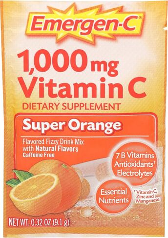 Alacer Super Orange Emergen C Packet ، 0.32 أوقية in Saudi Arabia