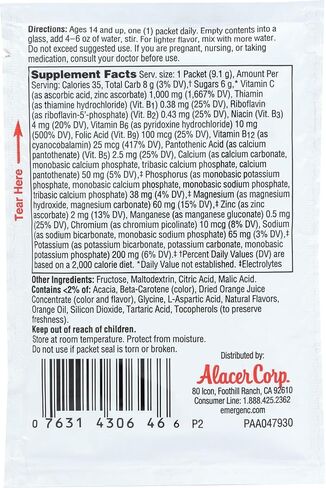 Alacer Super Orange Emergen C Packet ، 0.32 أوقية in Saudi Arabia