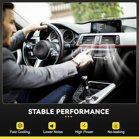 ضاغط مكيف الهواء مع قابض يناسب هيونداي إلنترا، إلنترا كوبيه جي تي، لكيا فورتي 5 فورتي كوب سول EV استبدال # 197383، 198383، 97701A5800، 97701F2800 in Kuwait