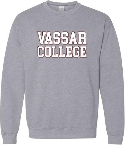 Vassar College Block Letters Unisex Crewneck Sweatshirt - Vassar Brewers Apparel in Saudi Arabia