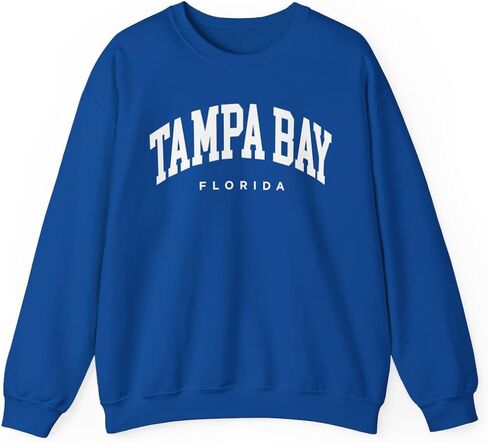Tampa Bay Florida Adult Unisex Crewneck Sweatshirt in Saudi Arabia