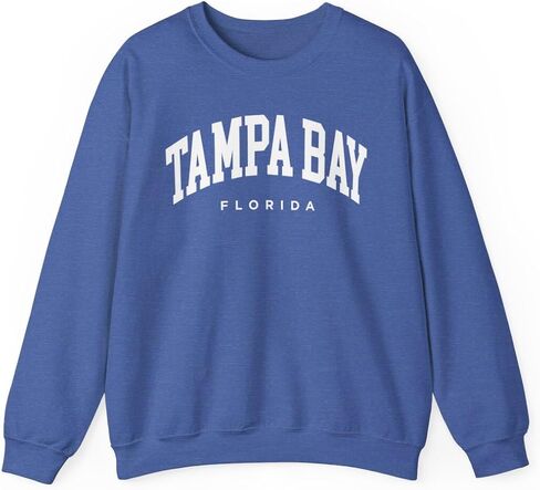 Tampa Bay Florida Adult Unisex Crewneck Sweatshirt in Saudi Arabia