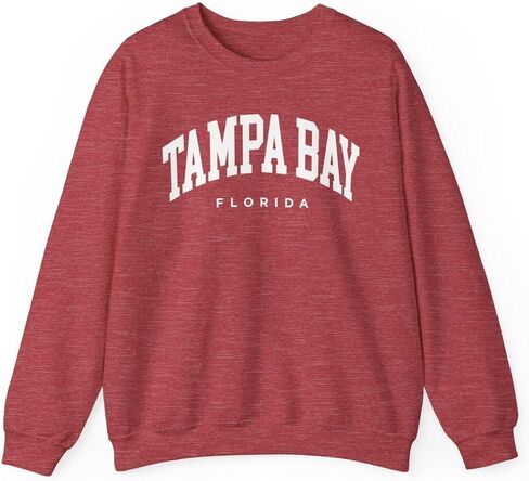 Tampa Bay Florida Adult Unisex Crewneck Sweatshirt in Saudi Arabia