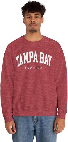 Tampa Bay Florida Adult Unisex Crewneck Sweatshirt in Saudi Arabia