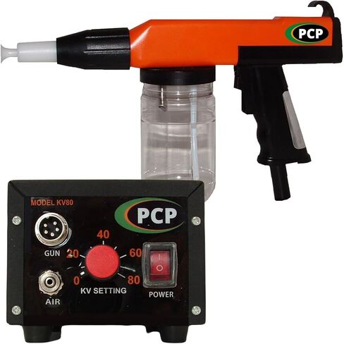طراز KV80 طلاء طلاء طقم طقم مجموعة مثالية آلة مسحوق الرش الإلكتروستاتي in Kuwait