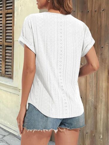السترات النسائية في Athmile Lourd Fit Blouses Summer Summer Summer Stops مع ملابس شاطئية منحنية للنساء in Kuwait