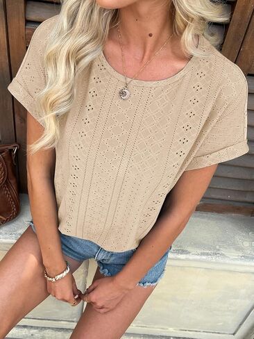 السترات النسائية في Athmile Lourd Fit Blouses Summer Summer Summer Stops مع ملابس شاطئية منحنية للنساء in Kuwait