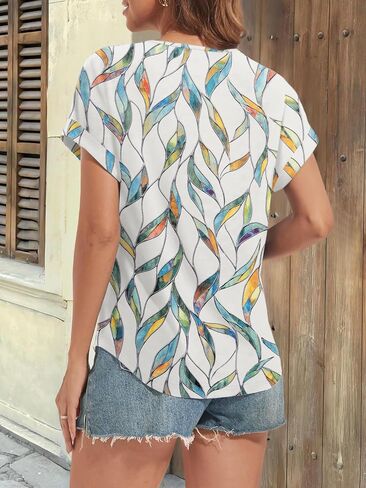 السترات النسائية في Athmile Lourd Fit Blouses Summer Summer Summer Stops مع ملابس شاطئية منحنية للنساء in Saudi Arabia