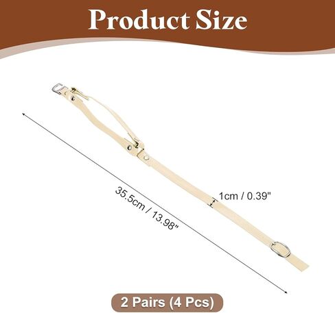 uxcell Detachable Shoe Straps for Heels, Adjustable Ankle Strap Replacement Anti-Loose for Women High Heels Sandals in Saudi Arabia